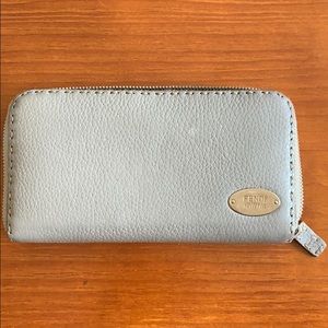 FENDI Grey Wallet